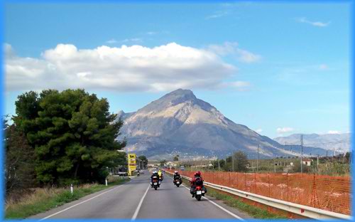 Anfahrt nach Palermo